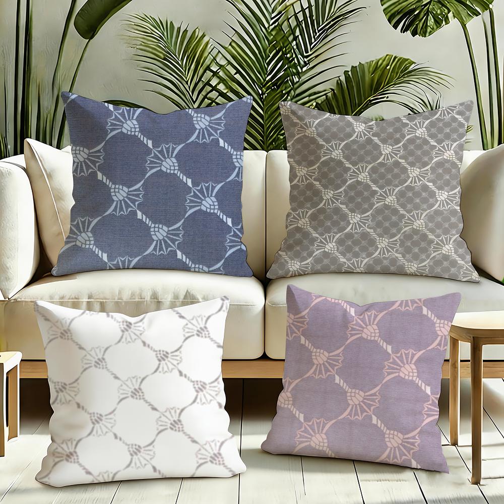 Pillow Cover 20X20 - カスタムJ-Joopsクールクッションカバー シルキー短毛プラッシュ 隠しジッパー 防塵 ソファ枕カバー ホームデコレーション用