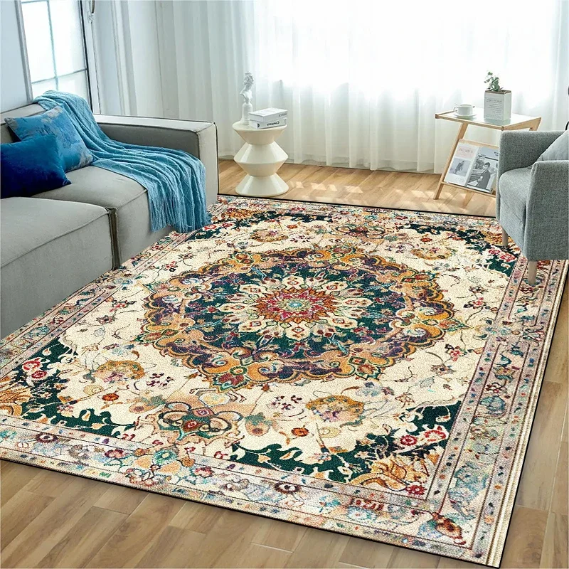 ヴィンテージペルシャ風エリアラグ 高級オリエンタルカーペット - Home Textiles Luxury のレビューと価格