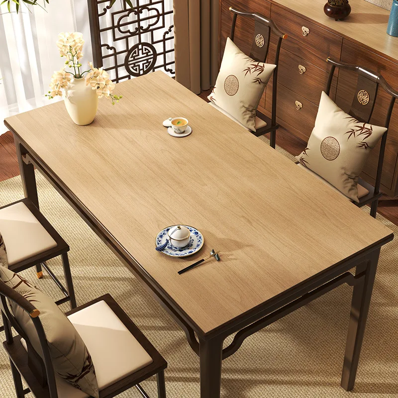 新しい侘び寂び風PUレザーテーブルクロス 防水防油テーブルカ - Home Textiles Today News のレビューと価格