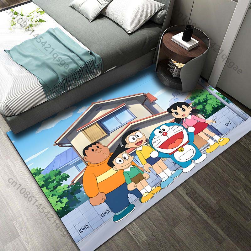日本 D-ドラえもんと仲間たちプリントカーペット リビングル - Home Textiles Luxury のレビューと価格