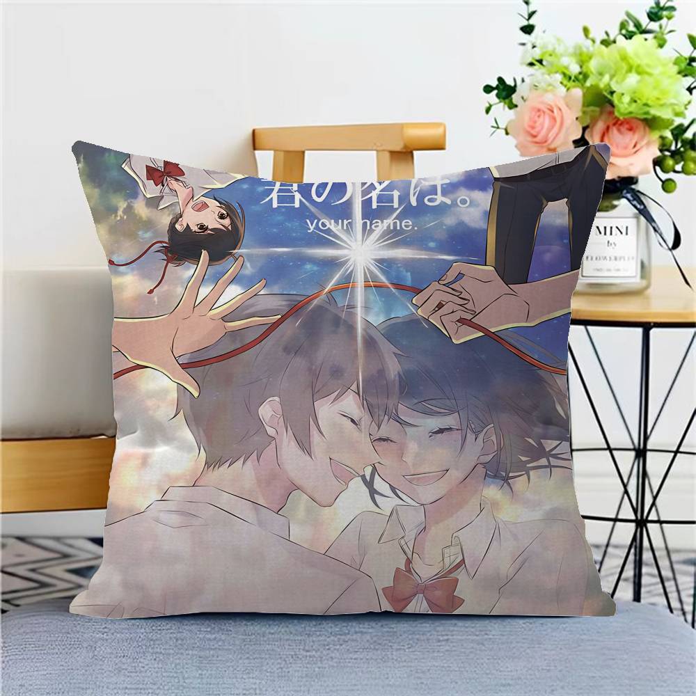 日本アニメ「君の名は」枕カバー ギフト ホームオフィス装飾  - Your Home Textiles のレビューと価格
