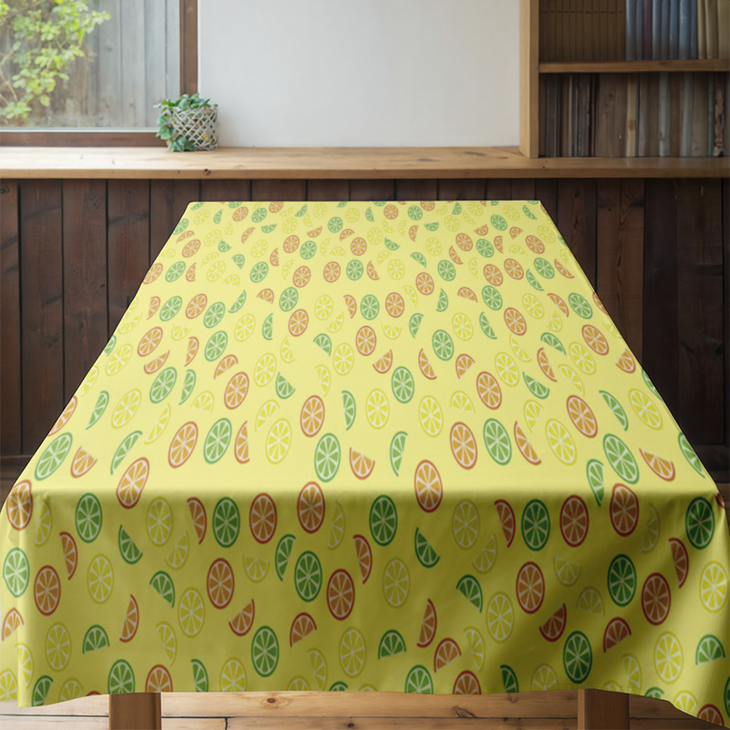 フルーツプリントのテーブルクロス: ダイニングルームに活気に - Your Home Textiles のレビューと価格