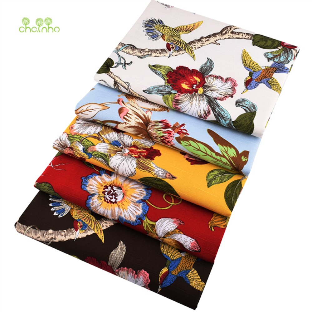 チェーンホ-花柄の生地,綿と花柄,ソファとカーテン用の手作り - Home Textiles Discount のレビューと価格