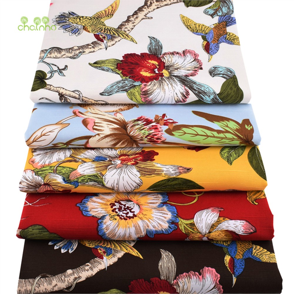 チェーンホ-花柄の生地,綿と花柄,ソファとカーテン用の手作り - Home Textiles Discount のレビューと価格