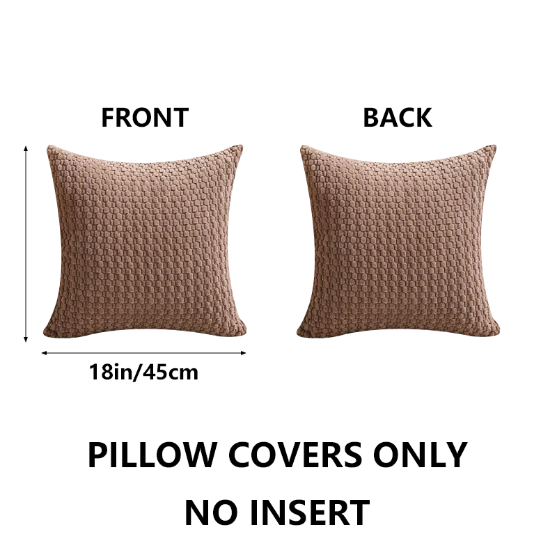1/2 ソフトフォール装飾用スローピローカバー ソフトコーデ - Pillow Cover 20X20 のレビューと価格