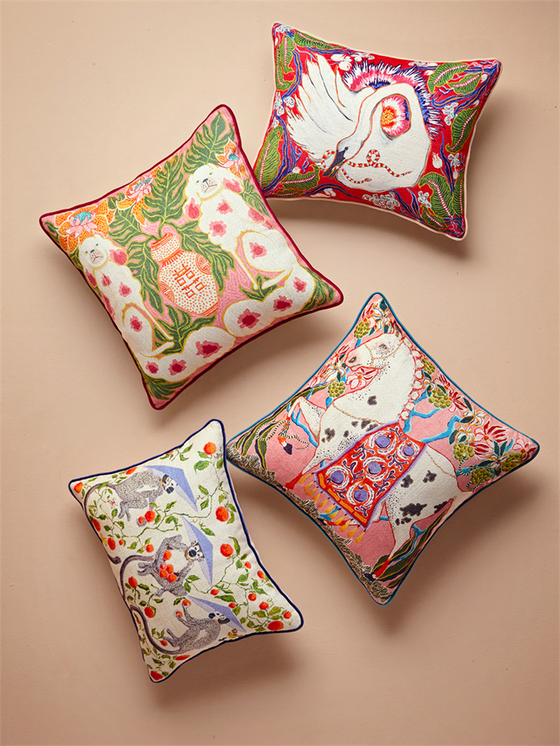 20x20インチの柔らかく快適な装飾用正方形クッションカバー - Pillow Cover 20X20 のレビューと価格