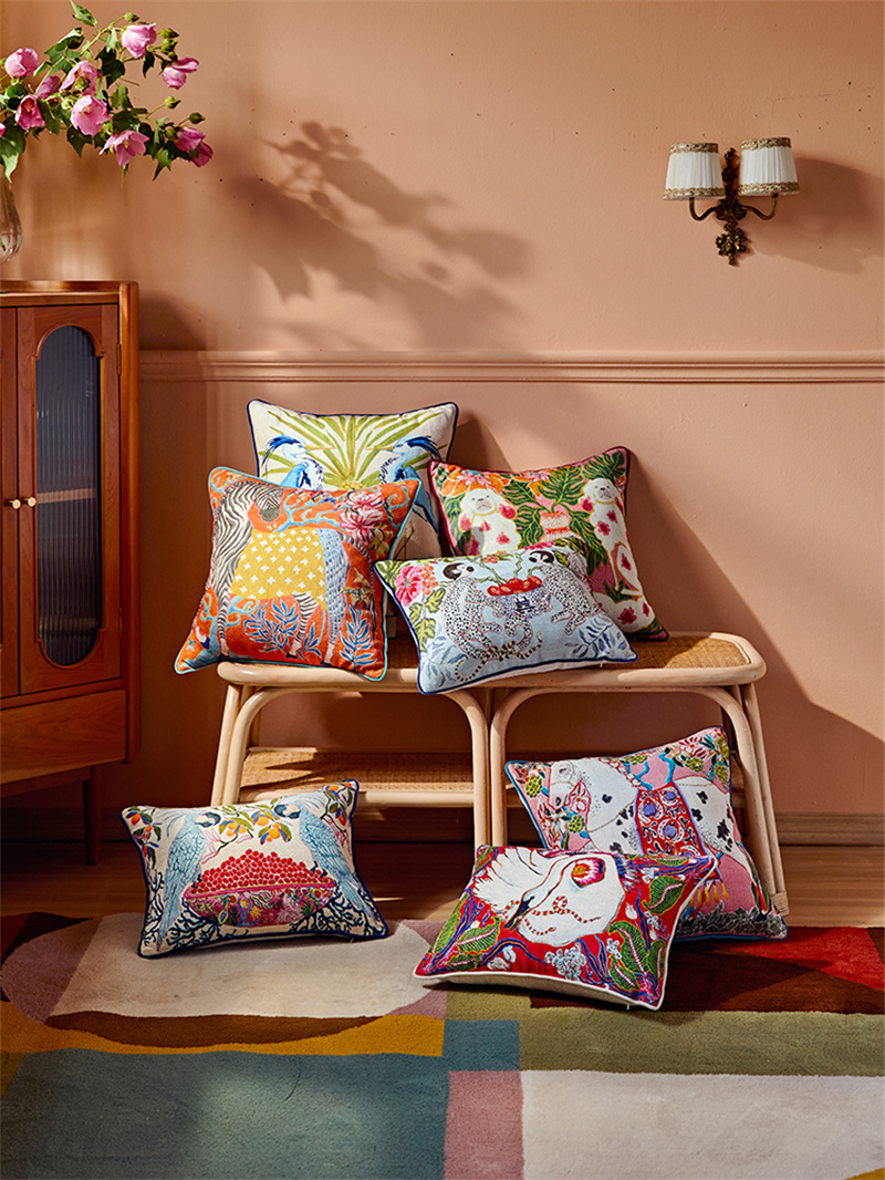 20x20インチの柔らかく快適な装飾用正方形クッションカバー - Pillow Cover 20X20 のレビューと価格