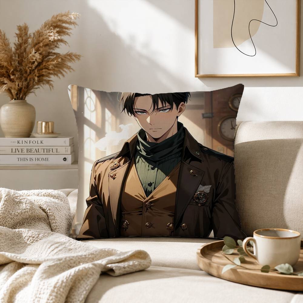 高級アニメ「進撃の巨人」枕カバー、ソファ、リビングルーム、ホ - Home Textiles Luxury のレビューと価格
