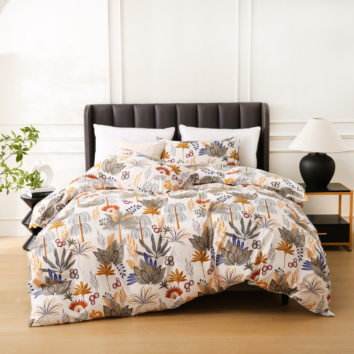 多国籍の花柄ボヘミアンプリント掛け布団カバー、ホームテキスタ - Home Textiles Manufacturer のレビューと価格
